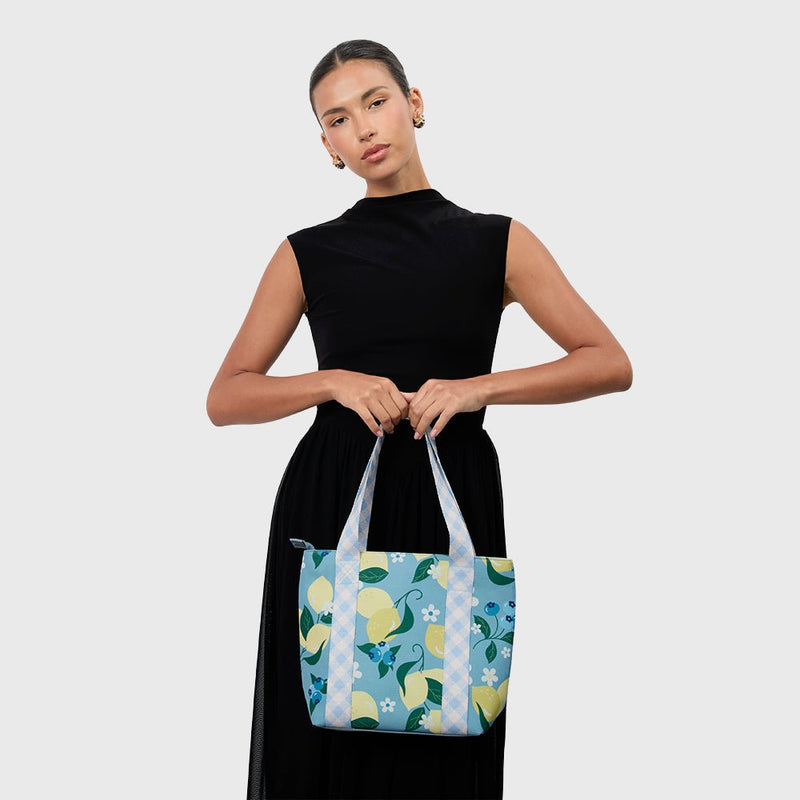 MINI SUPER BAG LEMON CELESTE - Imagen 2