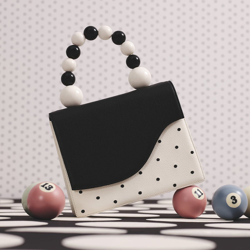 MONA BEADED LUNCH BAG NEGRO - Imagen 2