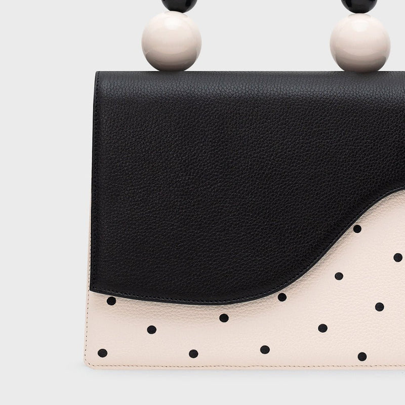 MONA BEADED LUNCH BAG NEGRO - Imagen 3