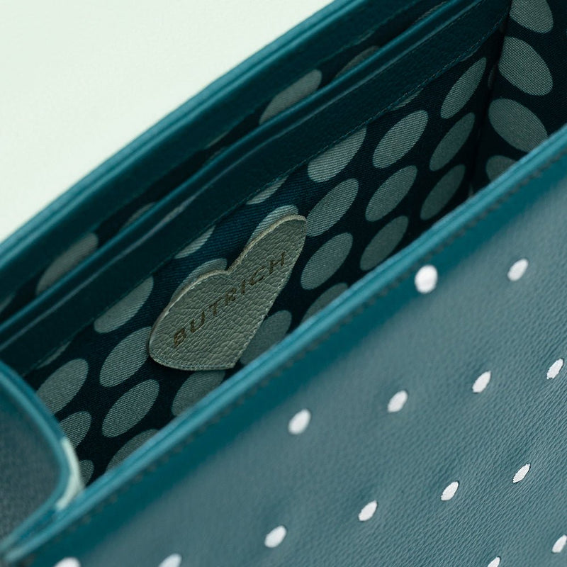 MONA BEADED LUNCH BAG VERDE - Imagen 5
