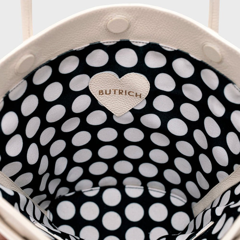 MONA TRAPEZE BAG HUESO - Imagen 6