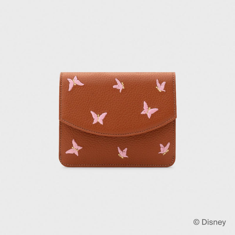 MONEDERO WILDWOOD HEART BUTTERFLIES MARRÓN
