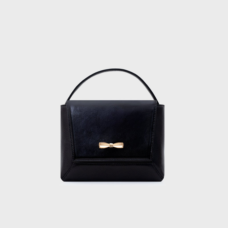 NADIRA FLAP HAND BAG NEGRO