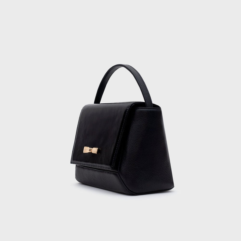NADIRA FLAP HAND BAG NEGRO - Imagen 7