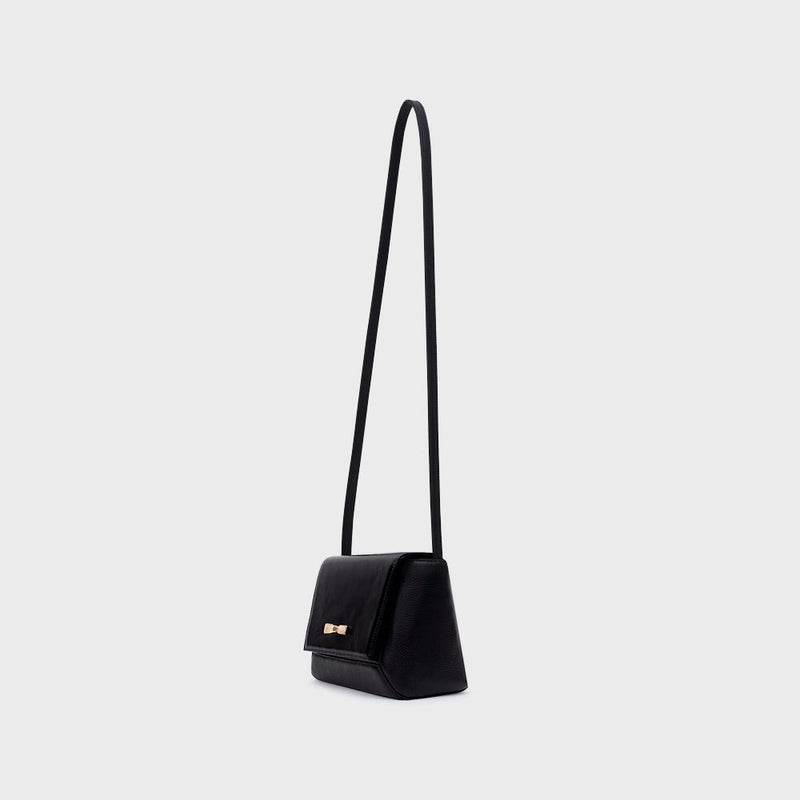 NADIRA FLAP HAND BAG NEGRO - Imagen 6