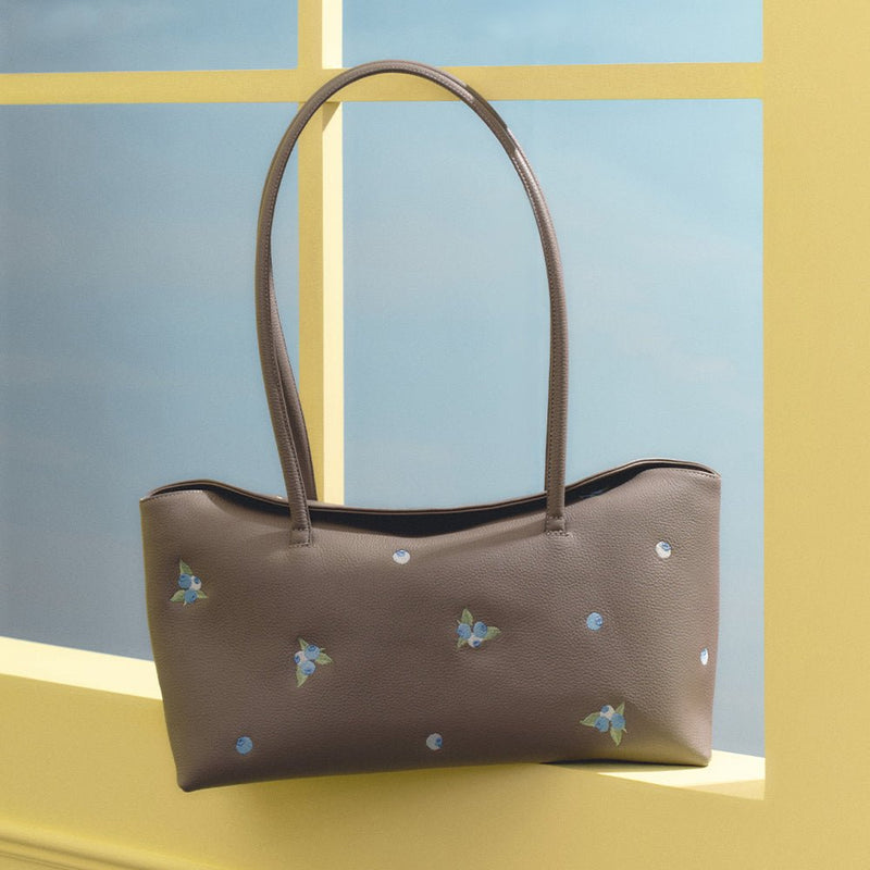 NINETTE BLUEBERRY LONG BAG MARRÓN - Imagen 2