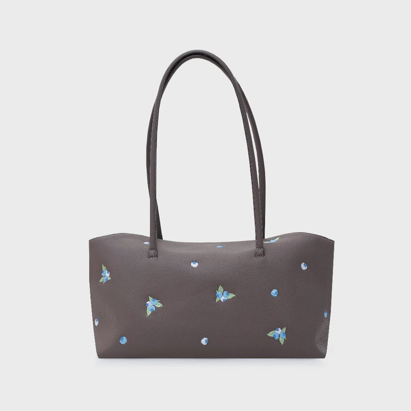 NINETTE BLUEBERRY LONG BAG MARRÓN - Imagen 5
