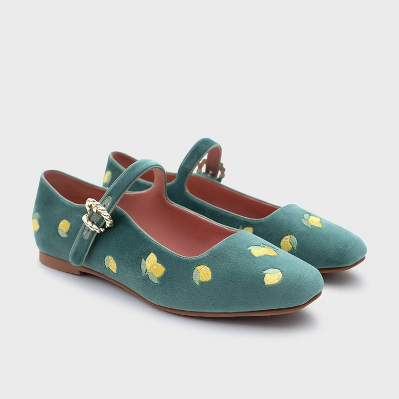 NINETTE LEMON FLAT VERDE - Imagen 3
