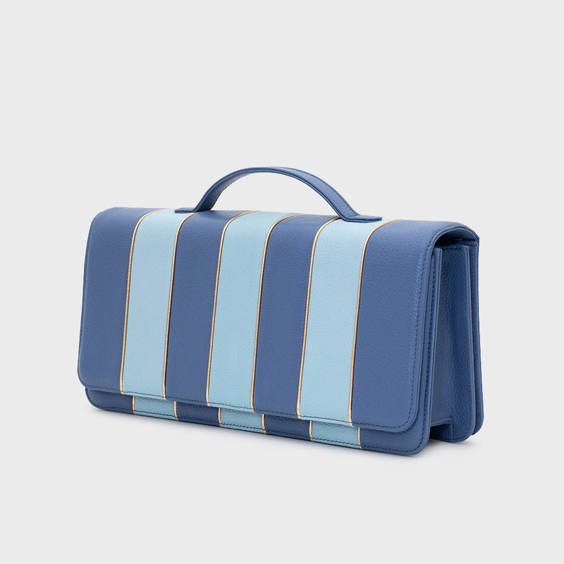 PAULINA RECTANGLE BAG AZUL - Imagen 2