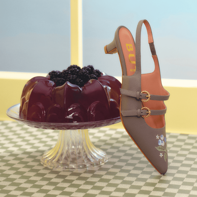 REESE BLUEBERRY MIDI MARRÓN - Imagen 2