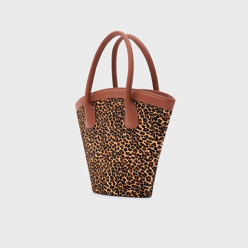SASKIA TRAPEZE BAG LEOPARDO - Imagen 6