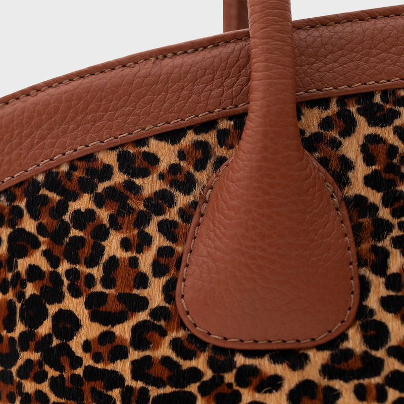 SASKIA TRAPEZE BAG LEOPARDO - Imagen 3