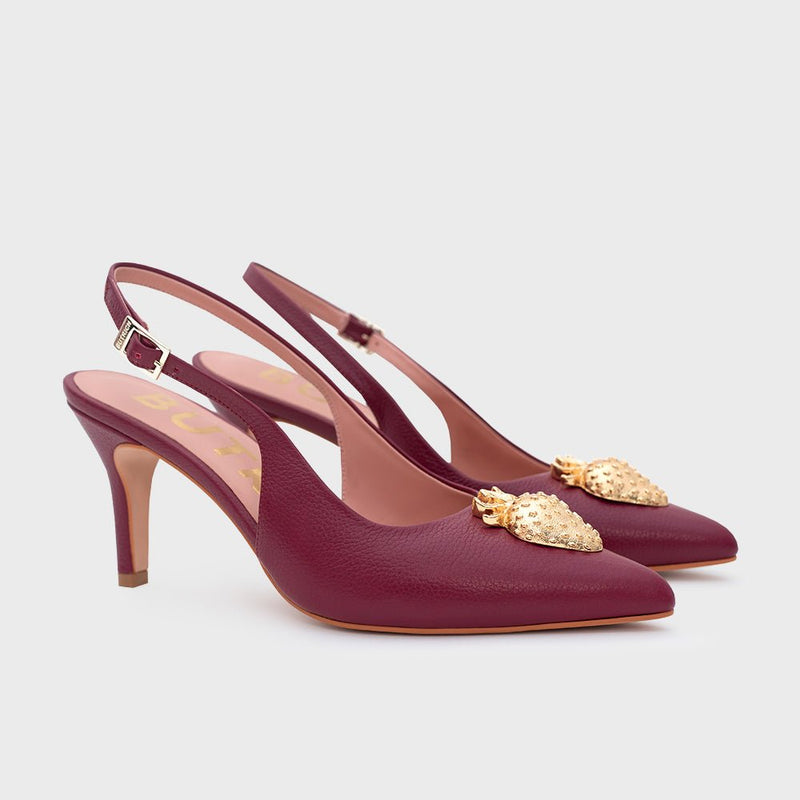 STRAWBERRY PUMP SLINGBACK MORA - Imagen 3