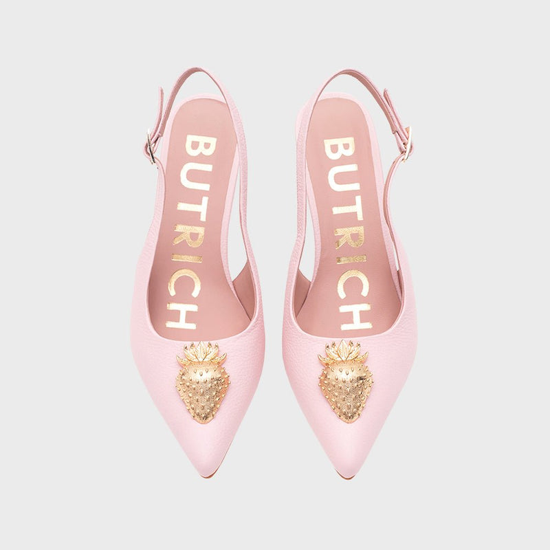 STRAWBERRY PUMP SLINGBACK ROSA - Imagen 6