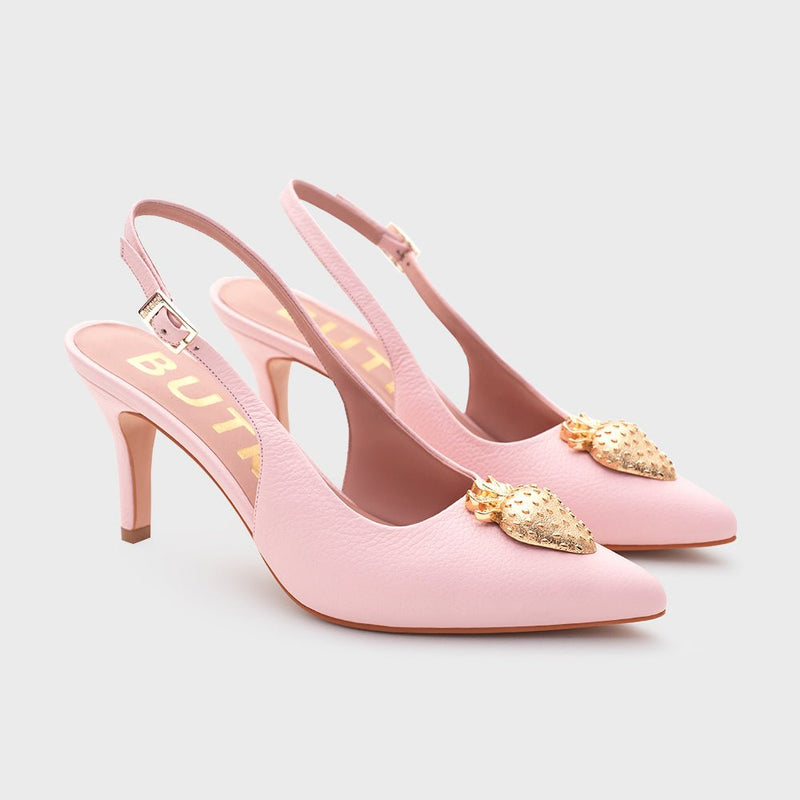 STRAWBERRY PUMP SLINGBACK ROSA - Imagen 4