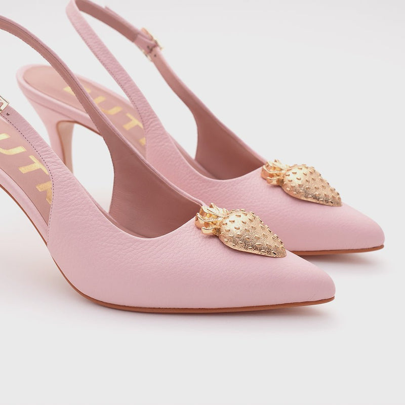 STRAWBERRY PUMP SLINGBACK ROSA - Imagen 7