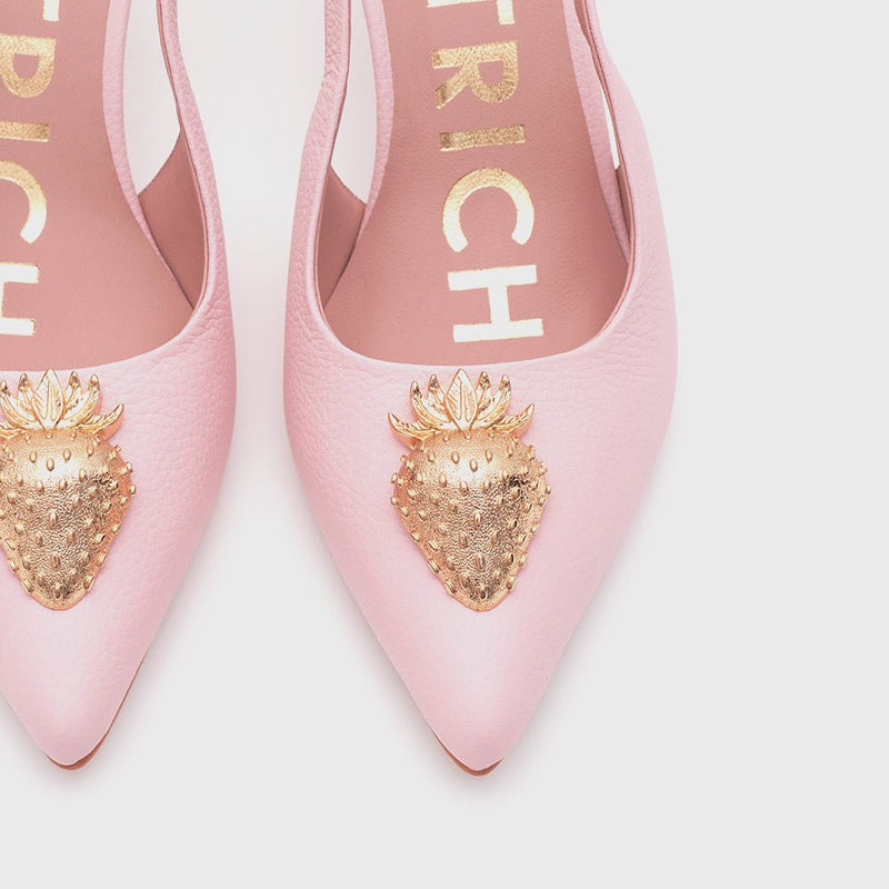 STRAWBERRY PUMP SLINGBACK ROSA - Imagen 5
