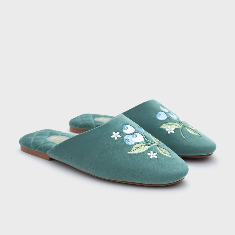 SUNDAE BLUEBERRY SLIPPER VERDE - Imagen 3