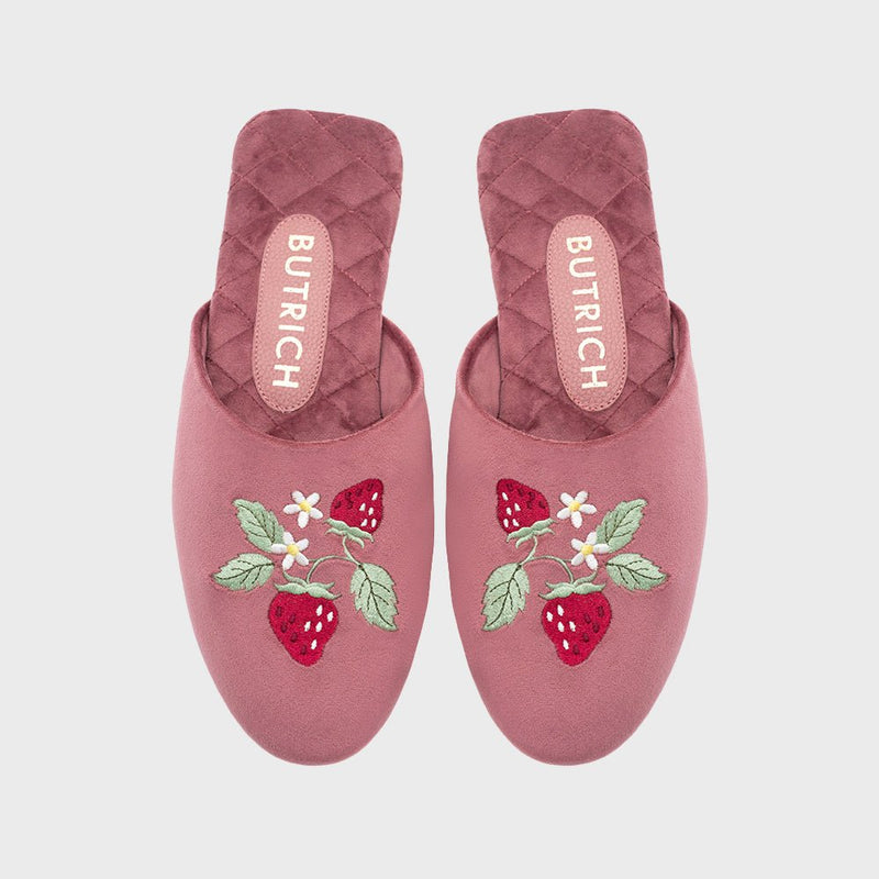 SUNDAE STRAWBERRY SLIPPER ROSA OSCURO