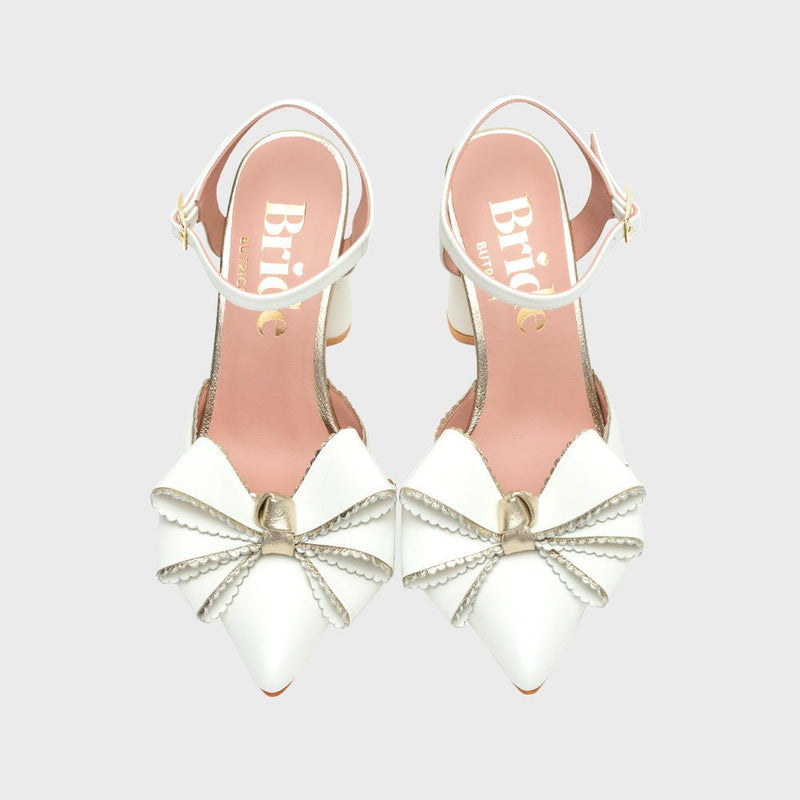 SUSANA PUMP BRIDE HUESO - Imagen 4