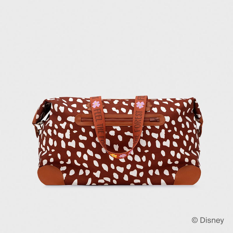 TRAVEL BAG BAMBI PRINT MARRÓN - Imagen 6